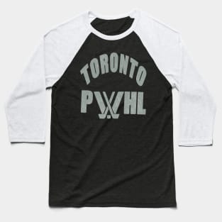 Toronto Pwhl distressed effect Baseball T-Shirt